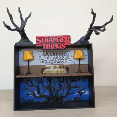Diorama Casa Byers - Mind Flayer & Sottosopra V1 – Stranger Things