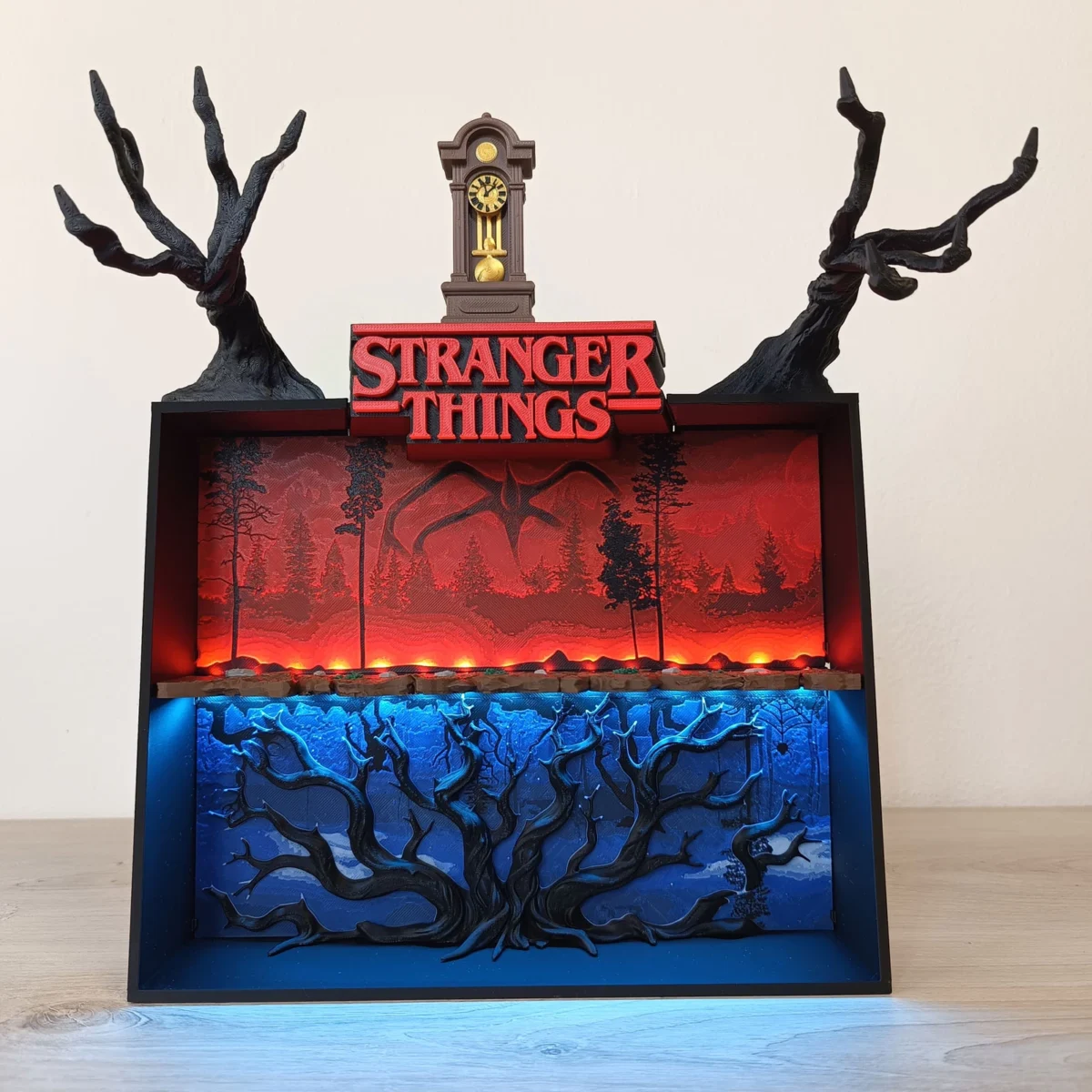 Diorama Casa Byers - Mind Flayer & Sottosopra V1 – Stranger Things
