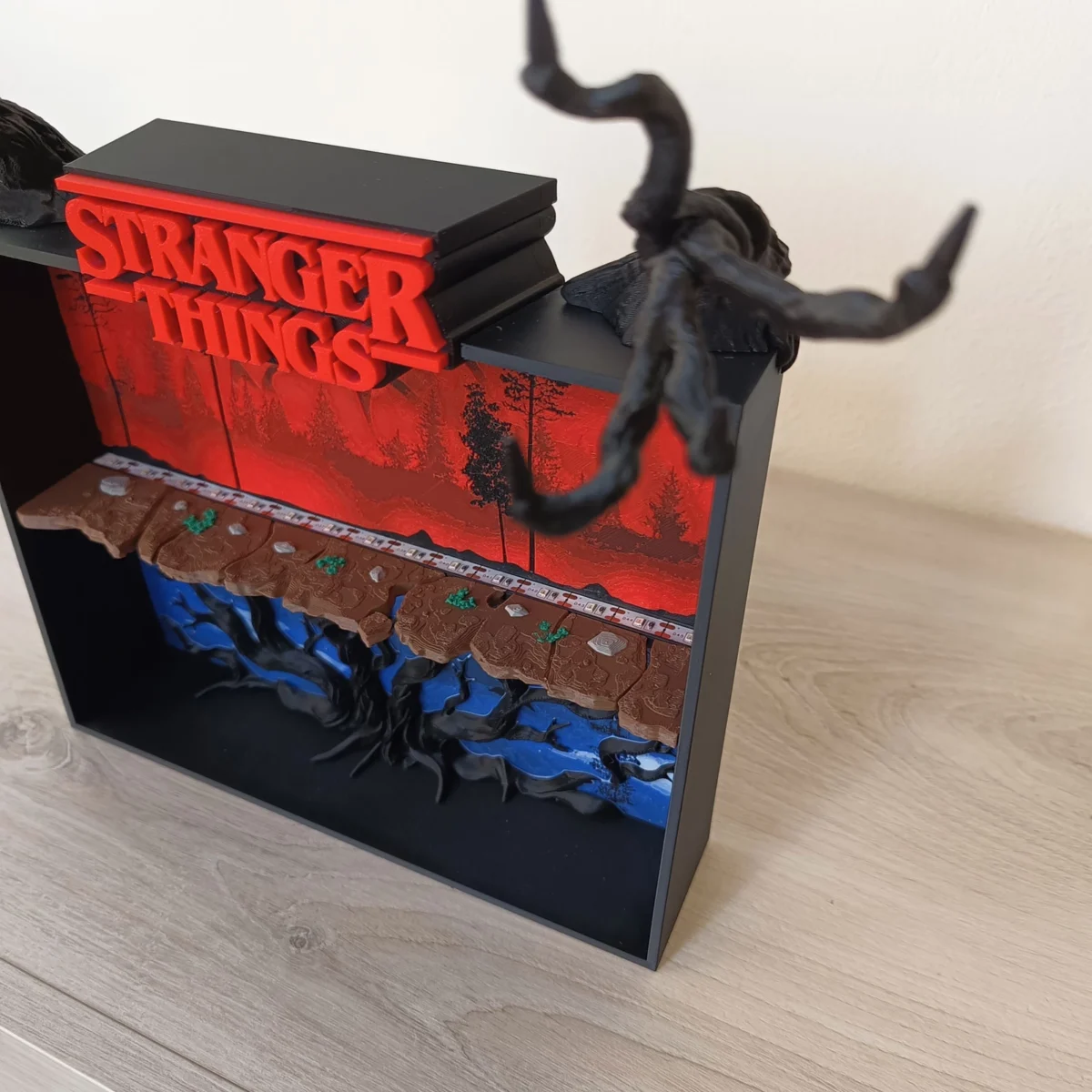Diorama Casa Byers - Mind Flayer & Sottosopra V1 – Stranger Things