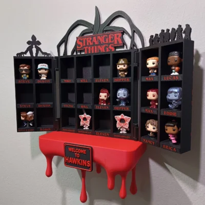 Espositore Funko Pop V1 - Stranger Things