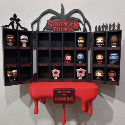 Espositore Funko Pop V1 - Stranger Things
